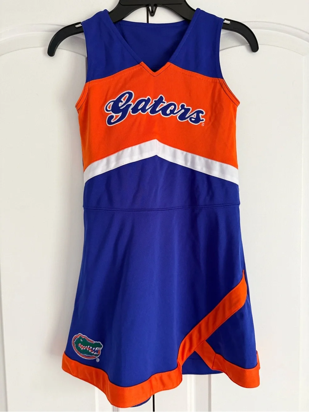 Florida Gators Cheer Uniform Dress Youth  6X  Blue Orange NCAA Cheerleading
